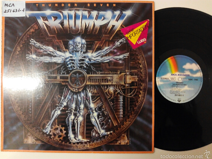 Discos de vinilo: Triumph, Thunder seven 1985 - Foto 1