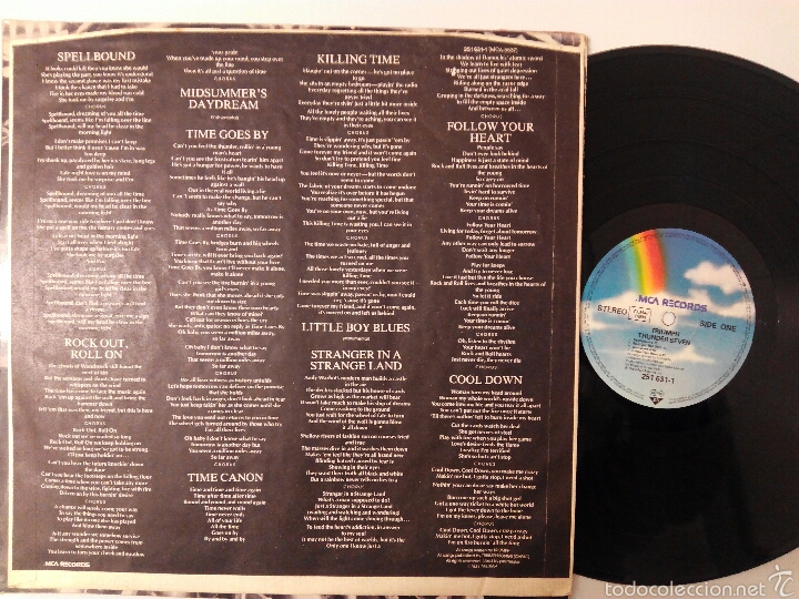 Discos de vinilo: Triumph, Thunder seven 1985 - Foto 3