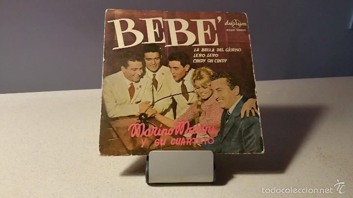 Discos de vinilo: MARINO MARINI Y SU CUARTETO BEBE +3 EP - Foto 1
