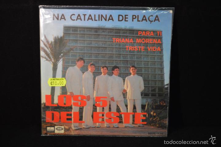 Discos de vinilo: LOS 5 DEL ESTE - NA CATALINA DE PLA&Ccedil;A +3 - EP - Foto 1