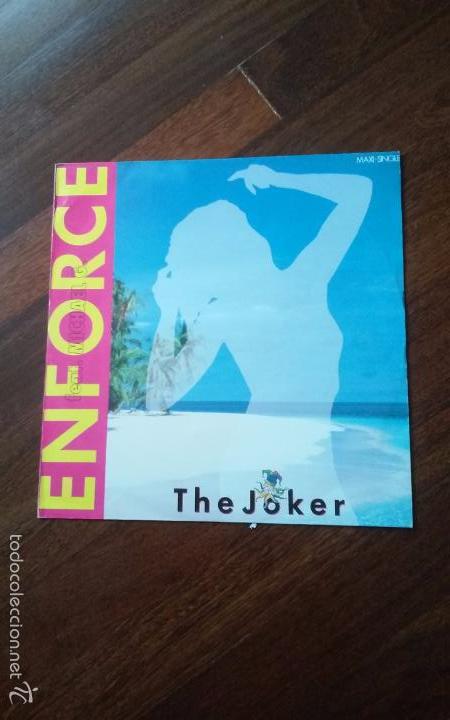 Discos de vinilo: Enforce feat.michael g.-the joker.maxi - Foto 1
