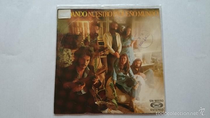Discos de vinil: NUESTRO PEQUE&Ntilde;O MUNDO - ANDANDO / CANCION DE LA NOVIA DEL PESCADOR / CANCION DEL PESCADOR (1975)