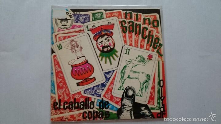 Discos de vinilo: NINO SANCHEZ - EL CABALLO DE COPAS / OLVIDAR (1976) - Foto 1