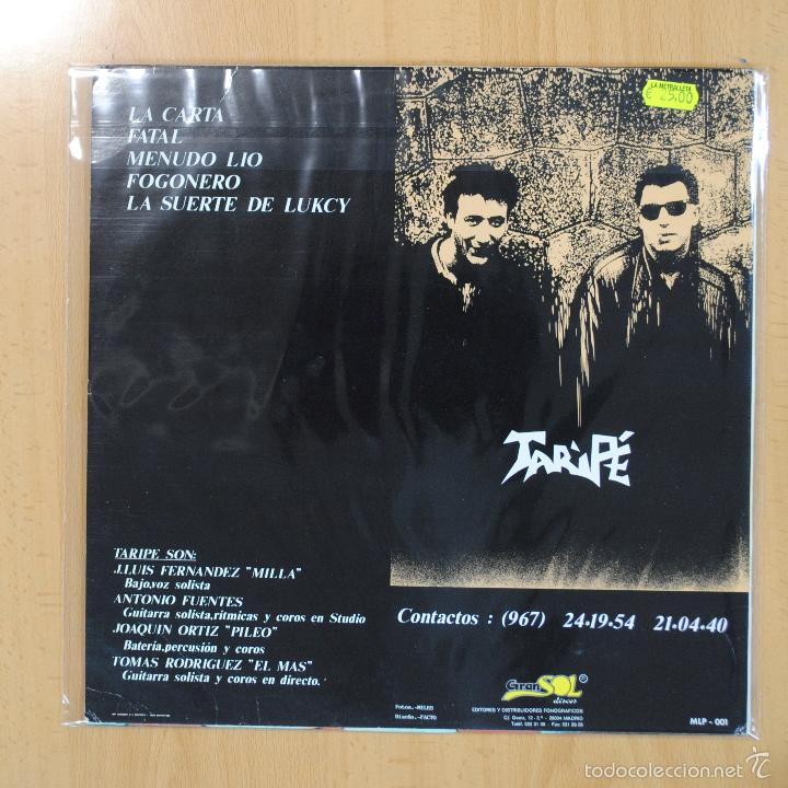 Discos de vinilo: TARIPE - FATAL - LP - Foto 2