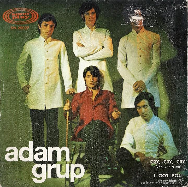 Discos de vinilo: ADAM GRUP: CRY, CRY, CRY / I GOT YOU - Foto 1