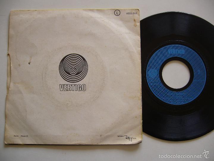 Discos de vinilo: Black Sabbath Single Paranoid Edici&oacute;n francesa - Foto 2