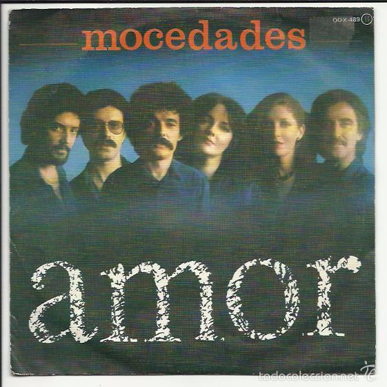 Discos de vinilo: MOCEDADES Sg ZAFIRO 1980 amor/ acunale JUAN CARLOS CALDERON