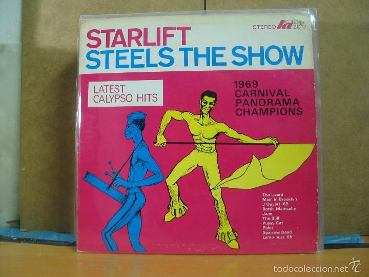 Disques de vinyle: Starlift Steel Orchestra - Starlift Steels The Show. Latest Calypso Hits - Recording Artist RA 2017