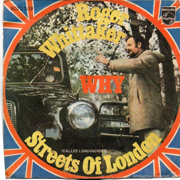 Discos de vinilo: ROGER WHITTAKER - WHY - SINGLE - Foto 1