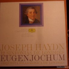 Discos de vinilo: JOSEPH HAYDN. 12 SINFONIAS DE LONDRES. EUGEN JOCHUM. ORQUESTA FILARMONICA DE LONDRES. EDICION CONMEM