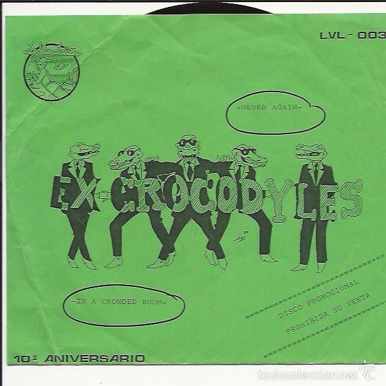 Discos de vinilo: EX CROCODYLES -FLEXI ANIVERSARIO VIA LACTEA - SINGLE - Foto 1