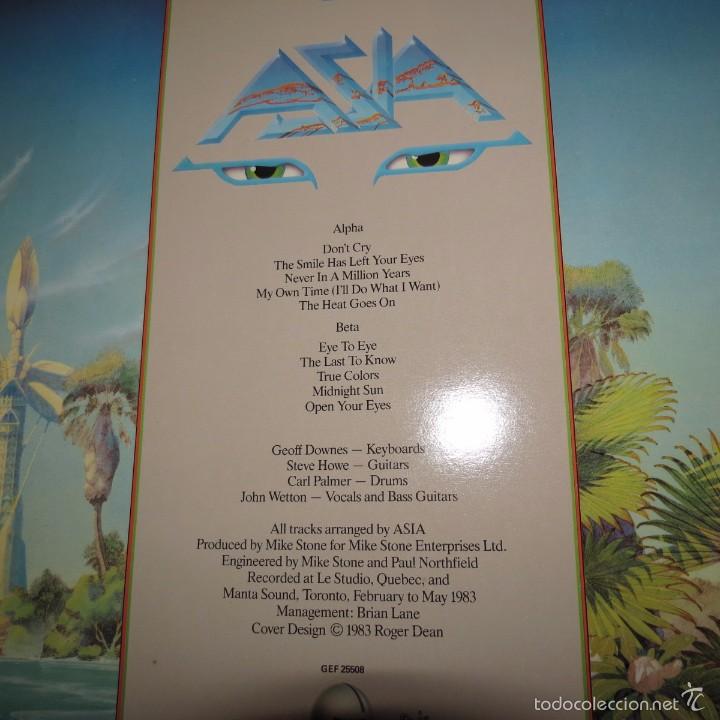 Discos de vinilo: asia - alpha - Foto 2