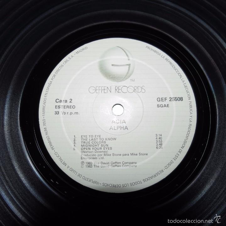 Discos de vinilo: asia - alpha - Foto 3
