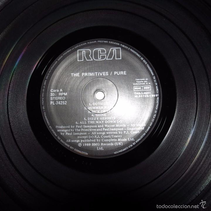 Discos de vinilo: the primitives - pure - Foto 3