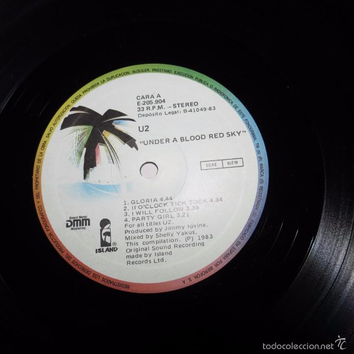 Discos de vinilo: U2 - under a blood red sky - Foto 4