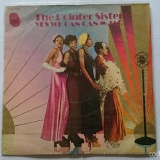 Discos de vinilo: THE POINTER SISTERS - YES WE CAN CAN / JADA (1974). Lote 56321911
