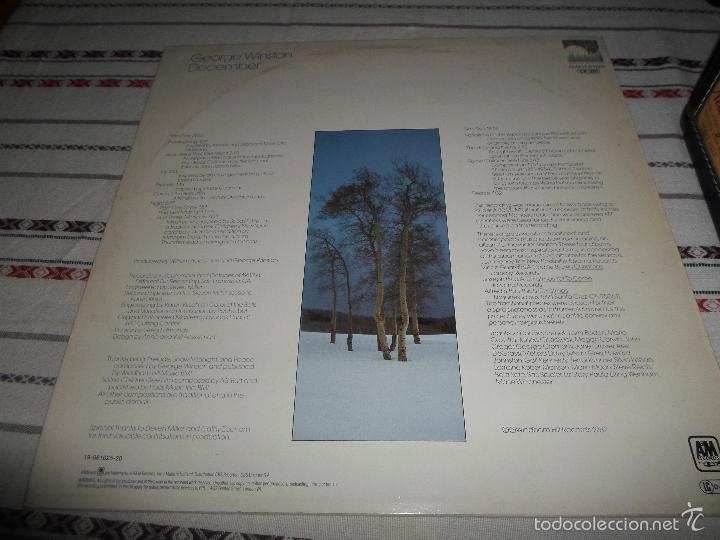 Discos de vinilo: GEORGE WINSTON DECEMBER - Foto 3