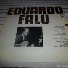 Discos de vinilo: EDUARDO FALU. Lote 56323543