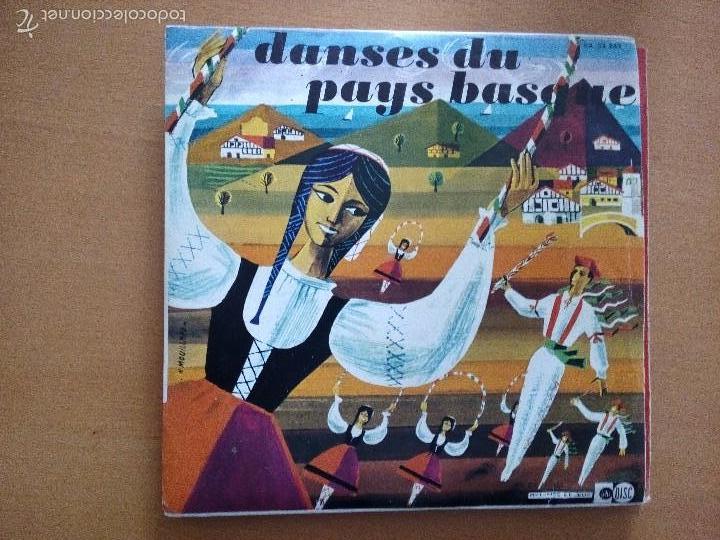 Discos de vinilo: DANSES DU PAYS BASQUE EP CON EXTENSO LIBRETO - Foto 1