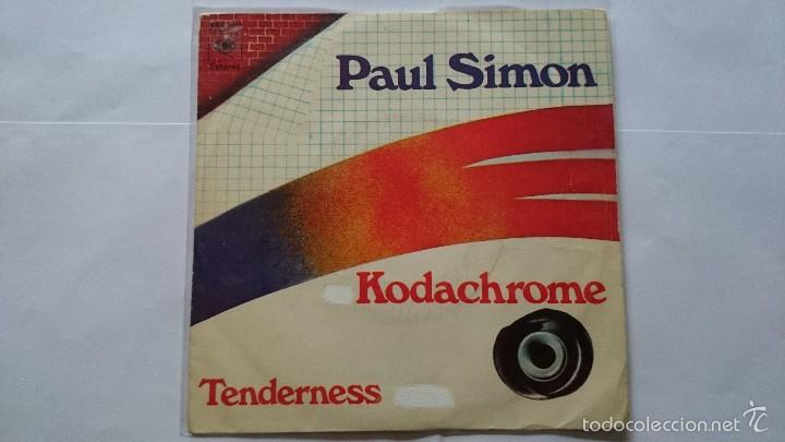 Discos de vinilo: PAUL SIMON - KODACHROME / TENDERNESS (1973) - Foto 1