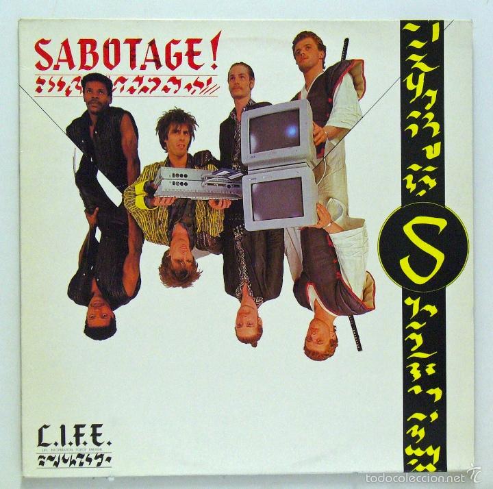 SABOTAGE - 'L.I.F.E.' (MAXI SINGLE. ORIGINAL 1986) - PEDIDO MÍNIMO 8€ (Música - Discos de Vinilo - EPs - Disco y Dance)