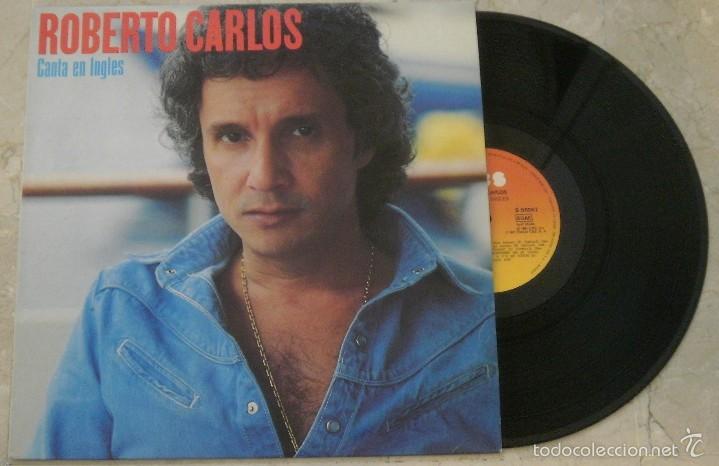 Discos de vinilo: LP ROBERTO CARLOS - CANTA EN INGLES - CBS - 1981 - Foto 1