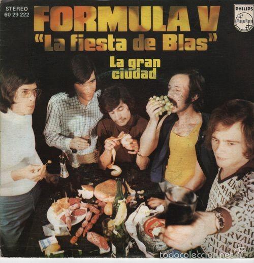 Discos de vinilo: FORMULA V - La Fiesta de Blas - SINGLE 45 r@ro de vinilo C-67