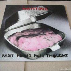 Discos de vinilo: WARTIME MINI LP FAST FOOD FOR THOUGHT CHRYSALIS ORIGINAL USA 1990 PROMOCIONAL. Lote 56390891