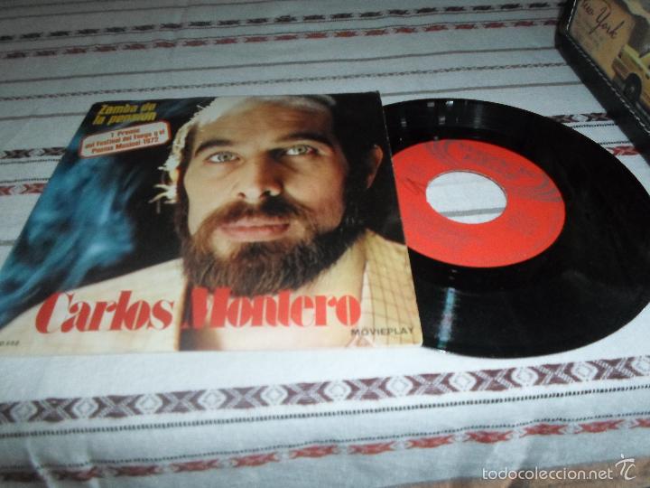 Discos de vinilo: CARLOS MONTERO ZAMBA DE LA PENSION - Foto 1