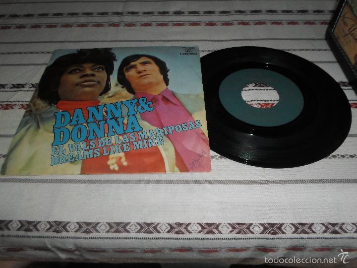 Discos de vinilo: DANNY Y DONNA EL VALS DE LAS MARIPOSAS - Foto 1