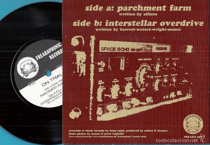 Discos de vinilo: ON TRIAL: PARCHMENT FARM / INTERSTELLAR OVERDRIVE - Foto 2
