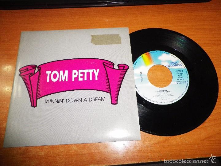 Dischi in vinile: TOM PETTY Runnin&acute; down a dream SINGLE VINILO PROMO ESPA&Ntilde;A DEL A&Ntilde;O 1989 MISMO TEMA