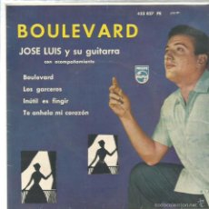 Discos de vinilo: EP JOSE LUIS Y SU GUITARRA : BOULEVARD + 3 