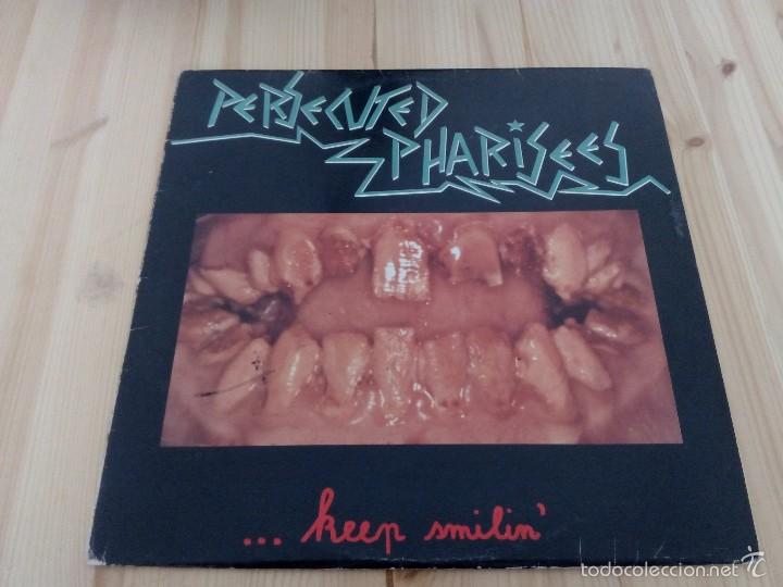 Discos de vinilo: Persecuted Pharisees-..Keep Smilin-punk hard core 1990 - Foto 1
