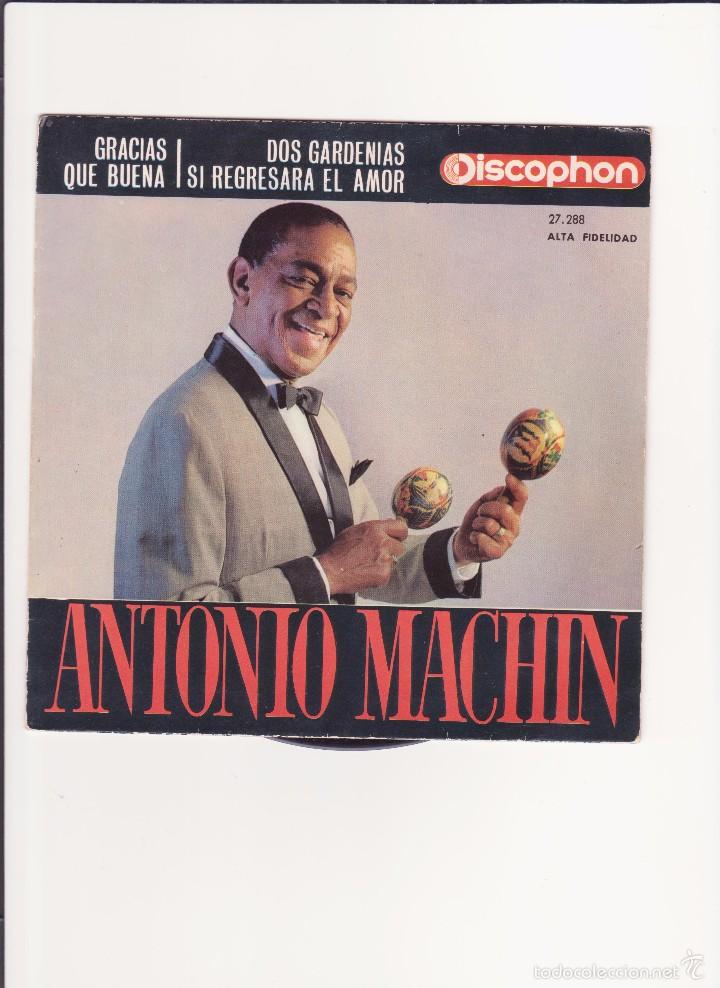 Discos de vinilo: DISCO SINGLE VINILO -  ANTONIO MACHIN -  1963 - Foto 1