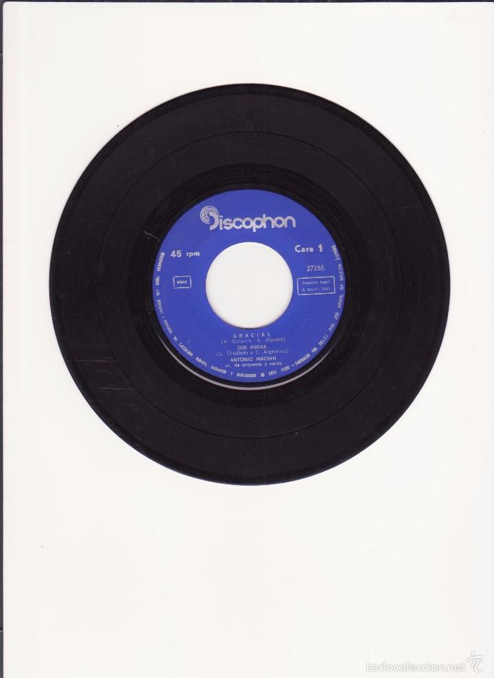 Discos de vinilo: SINGLE VINILO - ANTONIO MACHIN - 1964 - Foto 1
