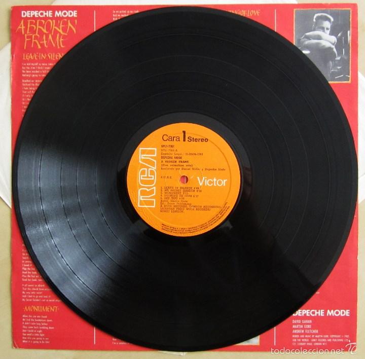 Discos de vinilo: DEPECHE MODE - ABROKEN FRAME - VINILO ORIGINAL 1982 PRIMERA EDICION ESPA&Ntilde;A - Foto 7