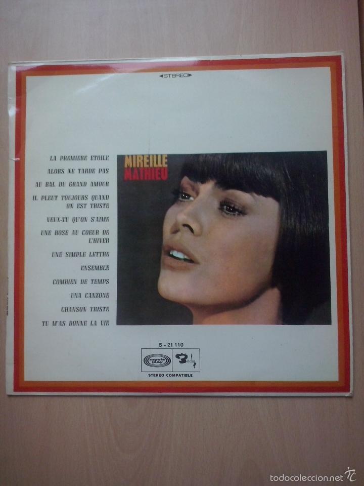 Discos de vinilo: mireille mathieu- lp movieplay 1969 - Foto 1