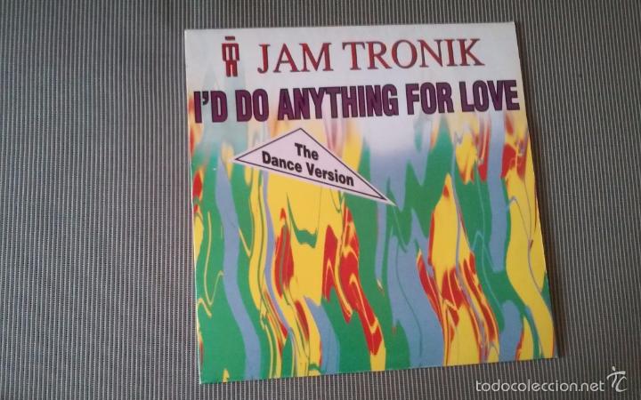 Discos de vinilo: Jam tronik-id do anything for love.maxi - Foto 1