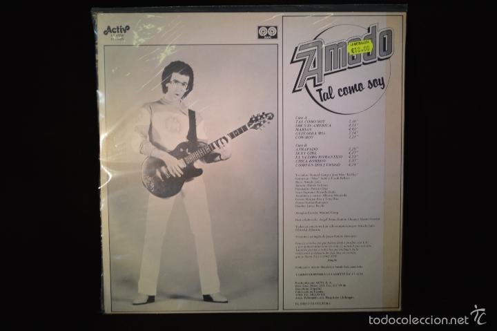 Discos de vinilo: AMADO - TAL COMO SOY - LP - Foto 2