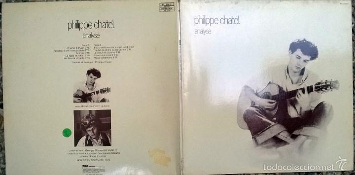 Discos de vinilo: Philippe Chatel, Analyse. RCA, France 1977 LP + doble carpeta - Foto 2