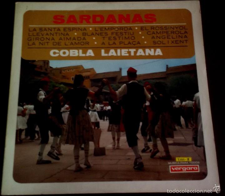 Discos de vinilo: LP de Cobla Laietana a&ntilde;o 1967 - Foto 1