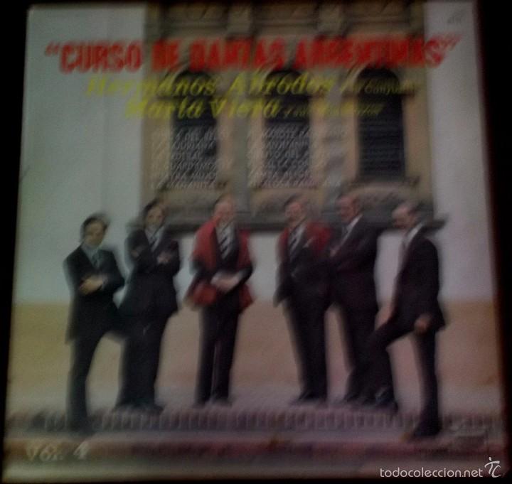 Vinyl records: LP Curso de danzas argentinas volumen 4 a&ntilde;o 1974