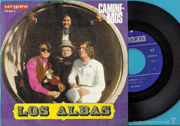 Discos de vinilo: ALBAS, LOS: CAMINEMOS / LEJOS DE T&Iacute; - Foto 1