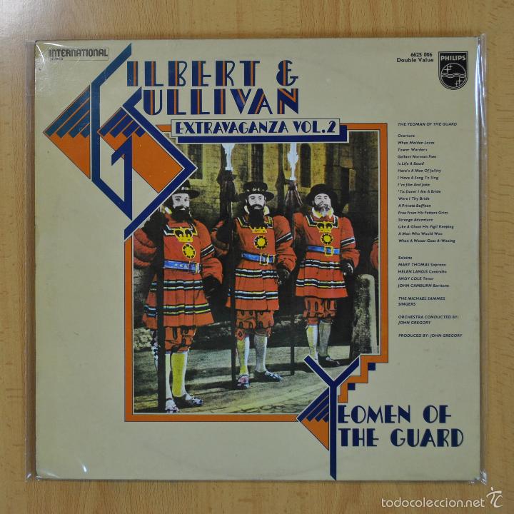 Discos de vinilo: GILBERT & SULLIVAN - EXTRAVAGANZA VOL 2 - GATEFOLD - 2 LP - Foto 1