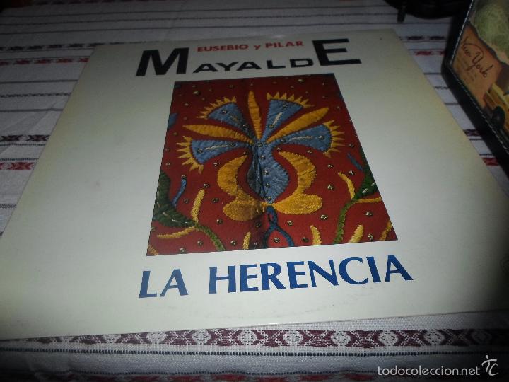 Discos de vinilo: EUSEBIO Y PILAR MAYALDE LA HERENCIA - Foto 1