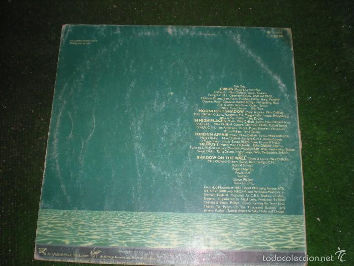 Discos de vinilo: Crises. Mike Oldfield . a&ntilde;o 1982 - Foto 2