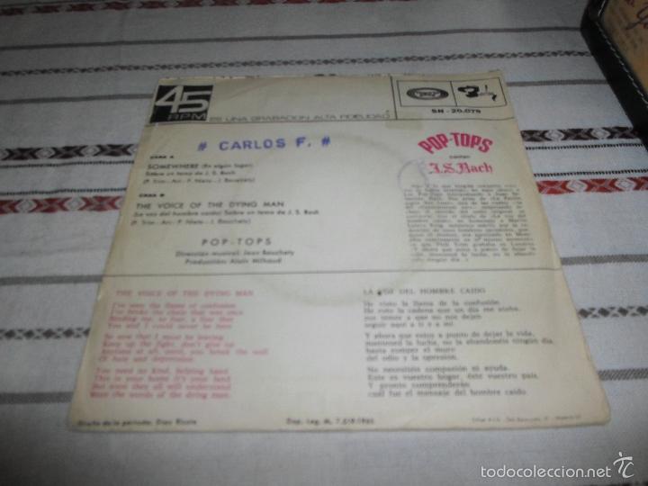 Discos de vinilo: LOS POP TOPS CANTAN J.S.BACH - Foto 2