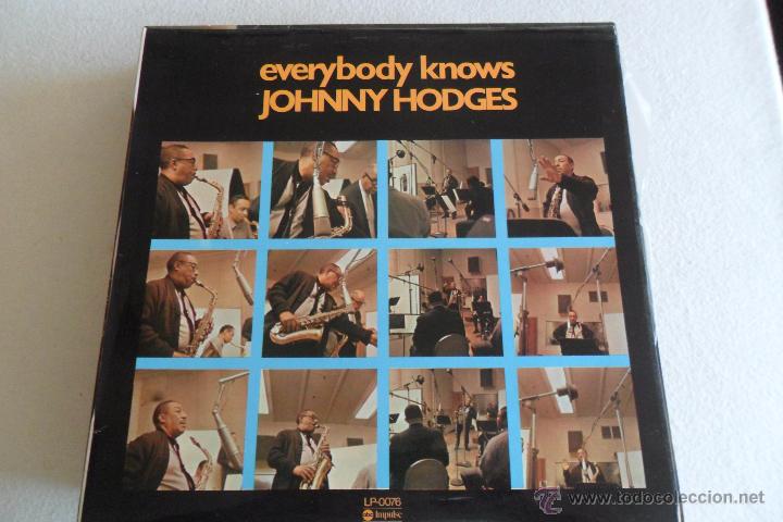 Discos de vinilo: JOHNNY HODGES - EVERYBODY KNOWS - 1978 - Foto 1