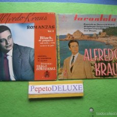 Discos de vinilo: ALFREDO KRAUS (2 EP ) TARANTELA / ROMANZAS SPAIN 1959 PDELUXE. Lote 56511148